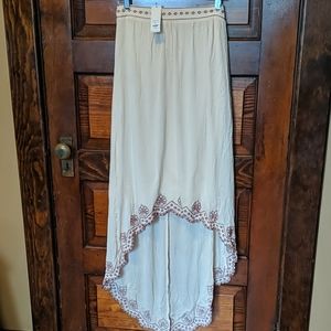Brand new high low skirt